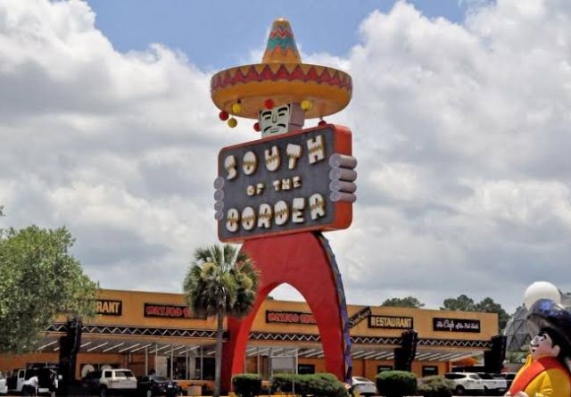 South of the border