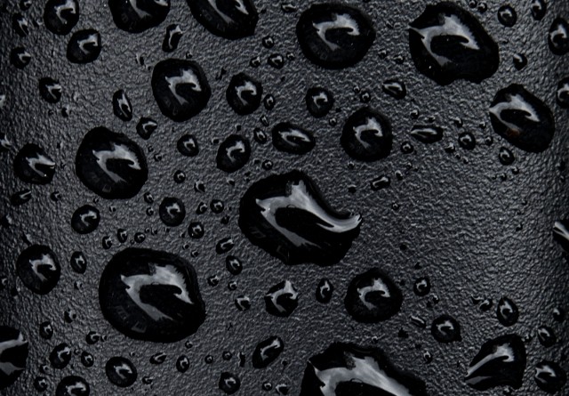 S8 Plus - Black Water Droplets