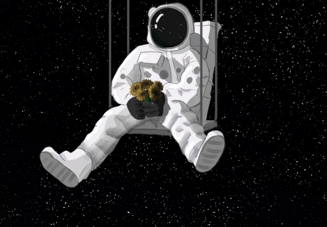 Astronaut Swinging 