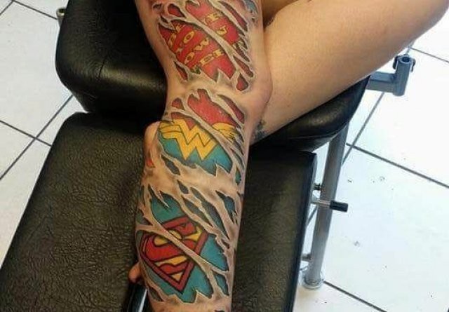 Superhero Tatto - Extremely Hot
