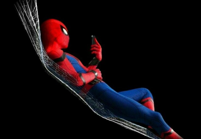 Chilling Spiderman